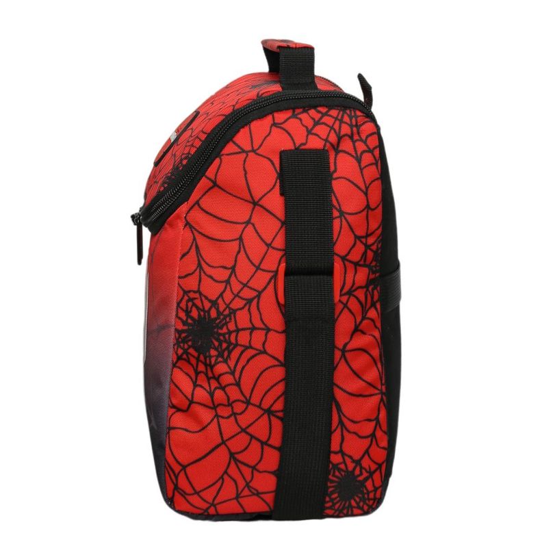 Lonchera Infantil Hombre Greenland Araña Rojo Head-3