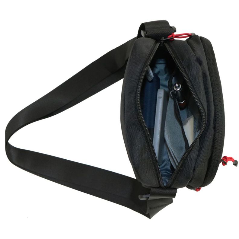 Bolso Cruzado Magnus 4 Rombos Negro Head-3