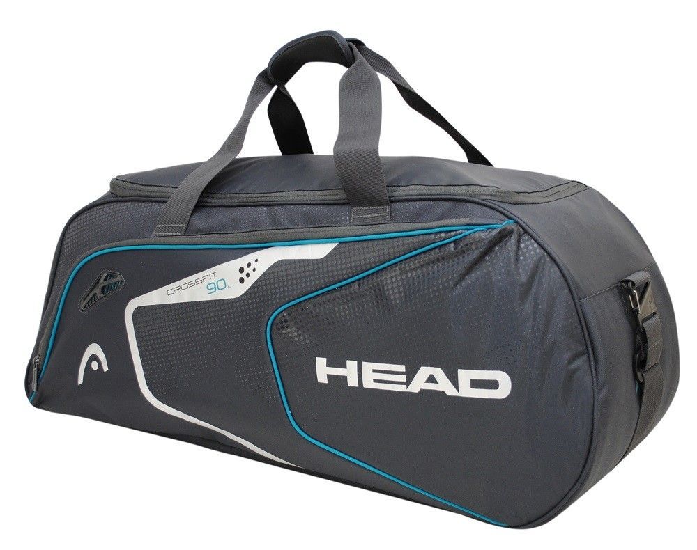 Bolso Deportivo Crossfit 90 L Gris Petroleo Head-0