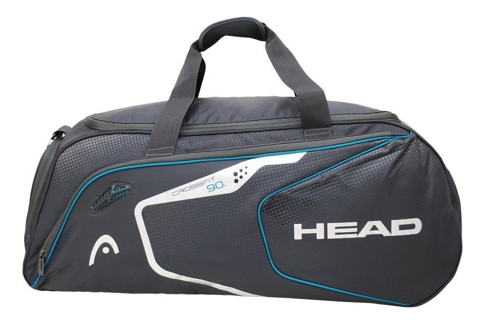 Bolso Deportivo Crossfit 90 L Gris Petroleo Head-1
