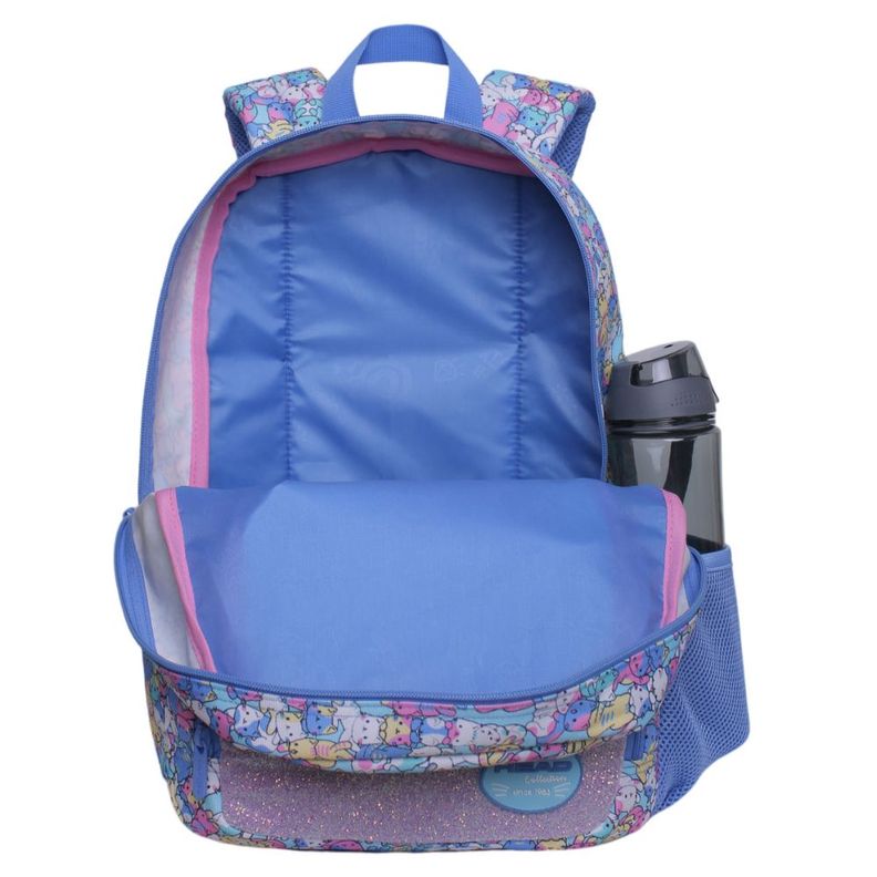 Mochila Infantil Niña Dance Cutie Cat Lavanda Head-1