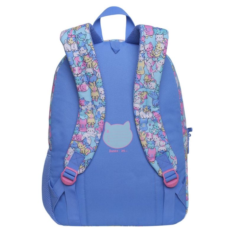 Mochila Infantil Niña Dance Cutie Cat Lavanda Head-3