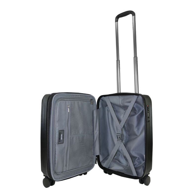 Maleta Cabina Dura Marbella S Negro Head-2