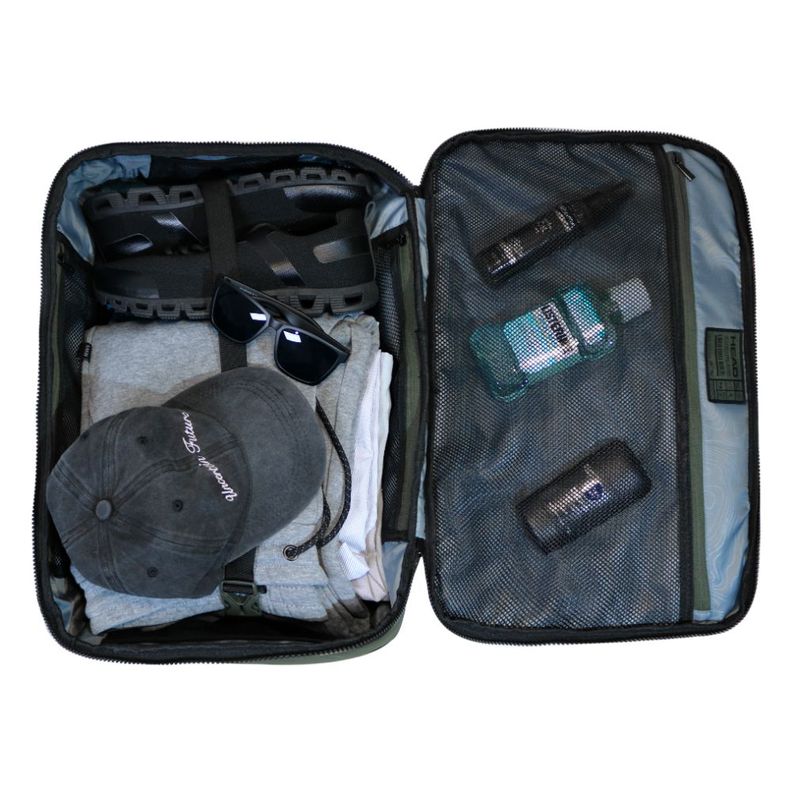 Mochila De Viaje Around Reverse Verde Militar Calidad Head-2