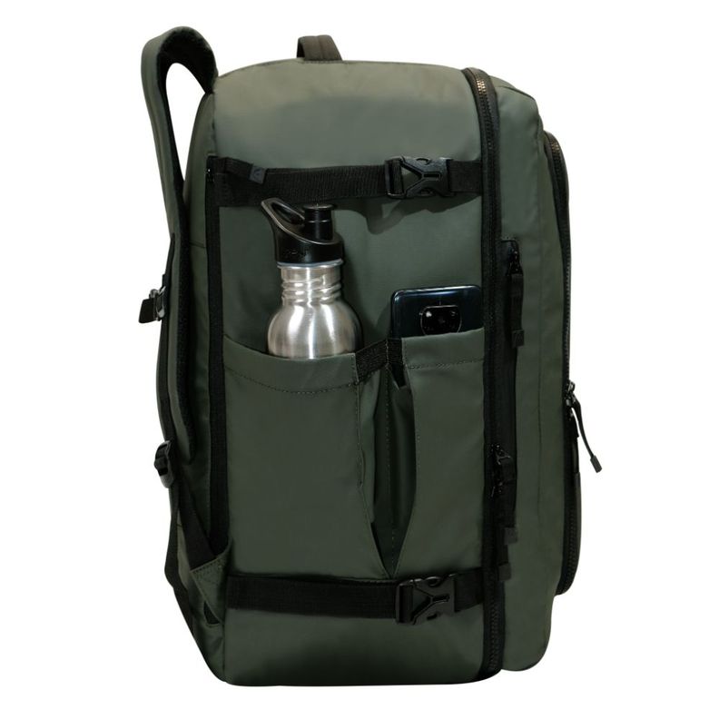 Mochila De Viaje Around Reverse Verde Militar Calidad Head-5