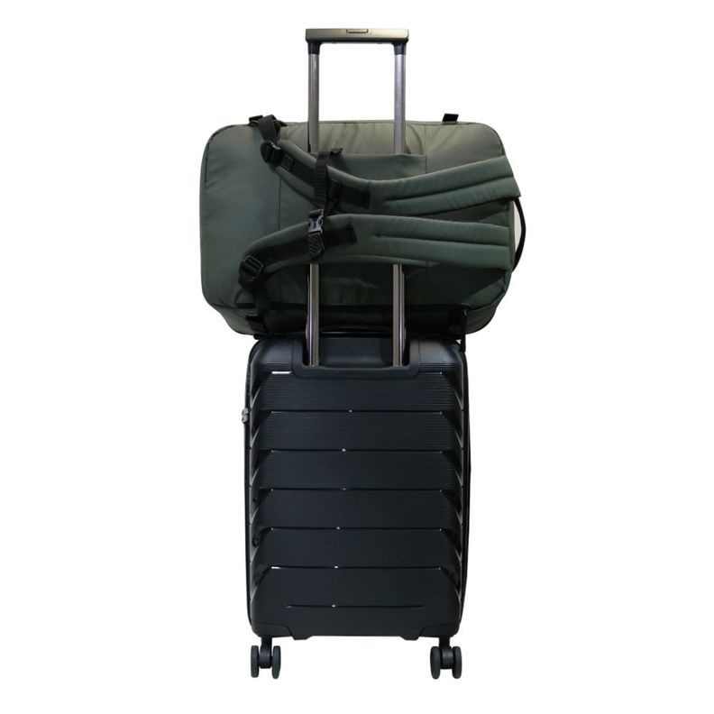Mochila De Viaje Around Reverse Verde Militar Calidad Head-7