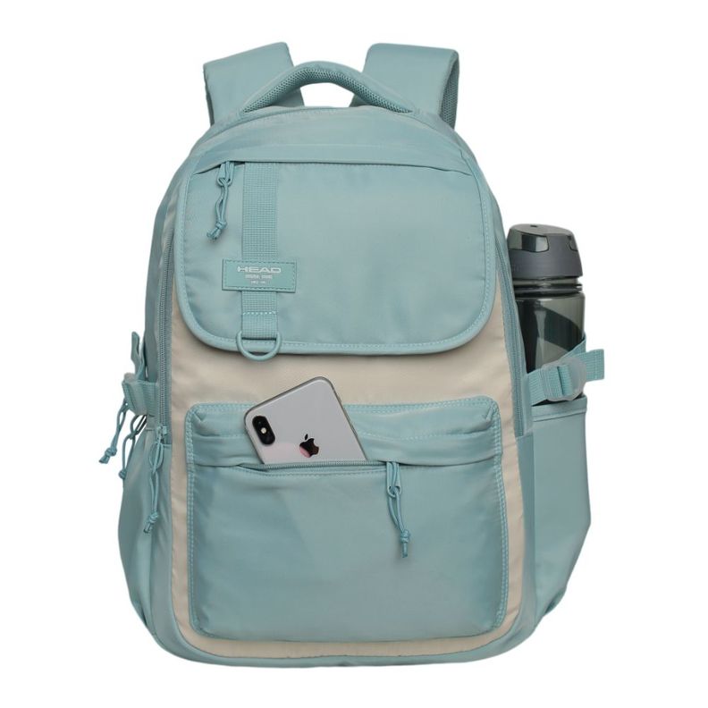 Mochila Mujer Qashqai Color Block Menta Head-1
