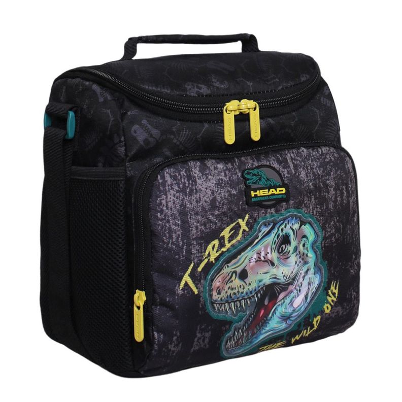 Lonchera Escolar Freeze Dino 3D Negro Head-0
