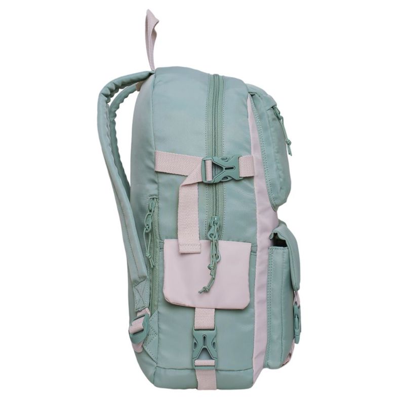 Mochila Mujer Escalede Color Block Menta Head-4