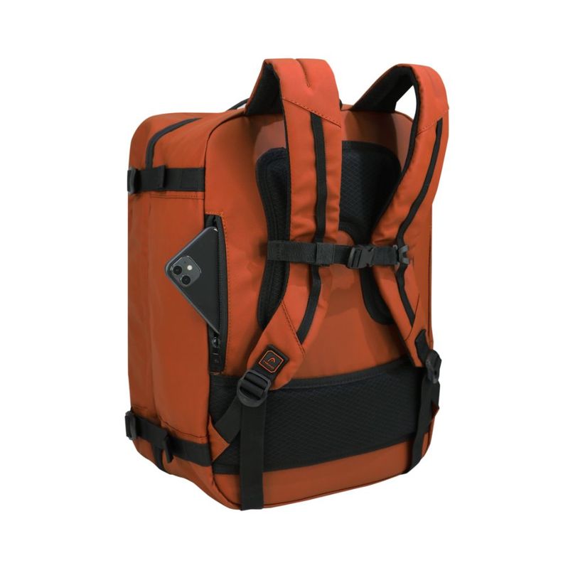 Mochila De Viaje Premium Traveler Reverse Cobre Head-5