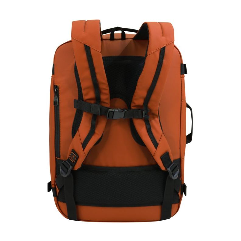 Mochila De Viaje Premium Traveler Reverse Cobre Head-7