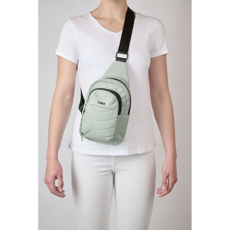 Crossbody Bolso Matilda Menta Calu-5
