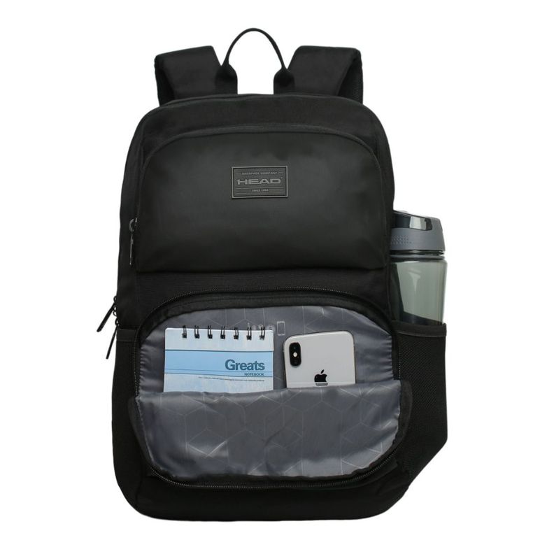 Mochila Ejecutiva Stinger Reverse Negro Head-1