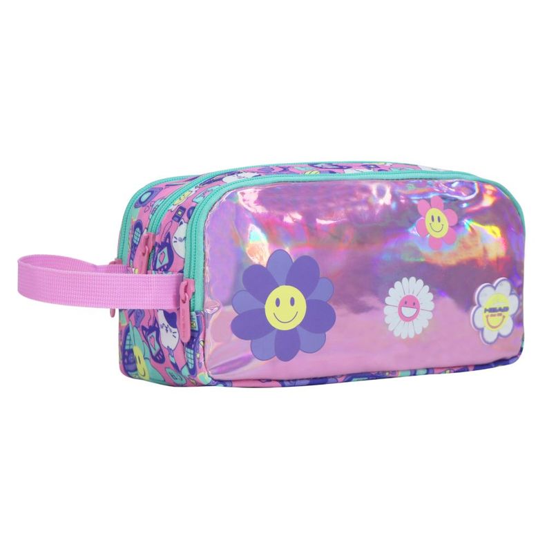 Estuche Infantil Mujer Atos Emoticones Rosado Head-0