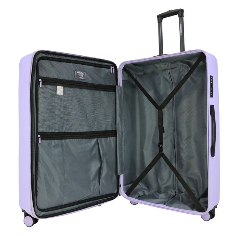 Maleta Toronto XL Expandible y TSA Lila Head-2