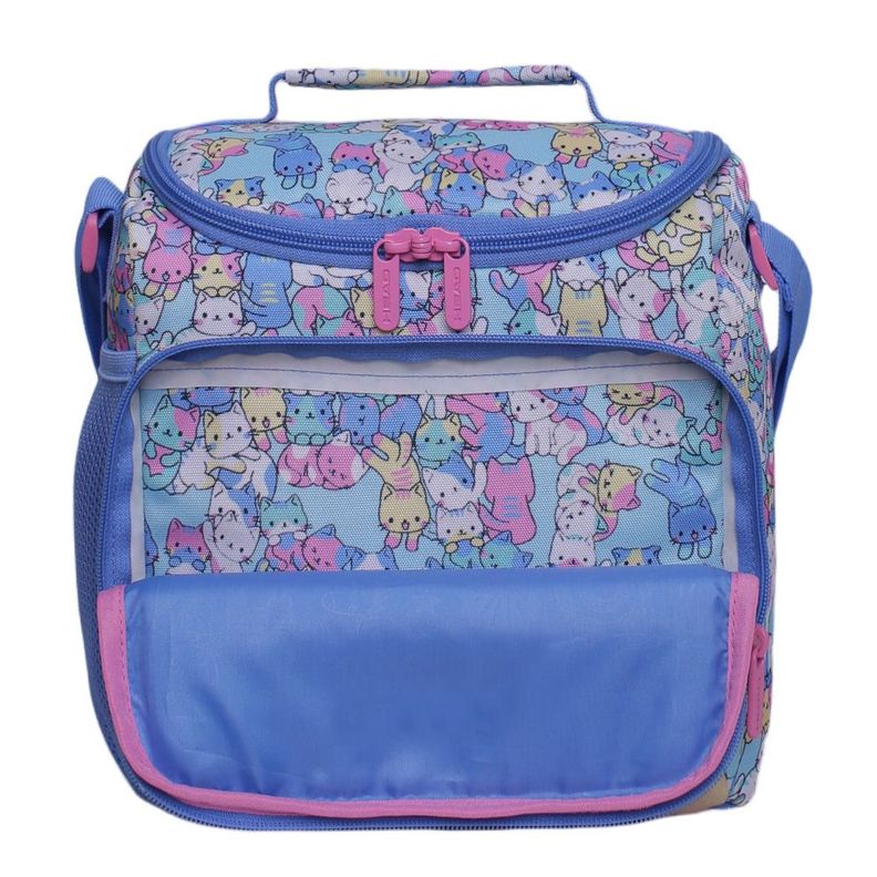 Lonchera Escolar Freeze Cutie Cat Lavanda Head-1