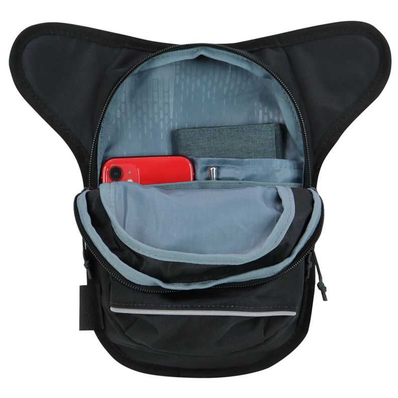 Bolso Muslera Banano Ride Negro Head-2
