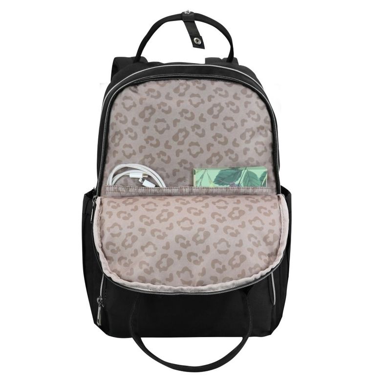 Mochila Notebook Ejecutiva New Job Negro Head-3