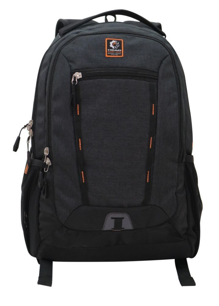 Mochila Porta Laptop Legend Gris Melange Head-1