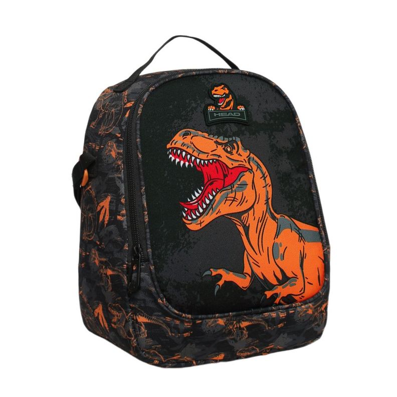 Lonchera Termica Grey Dino Camo Naranjo Head-0