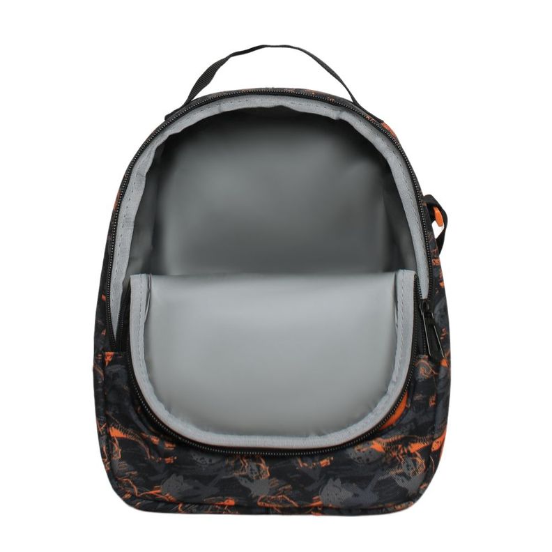 Lonchera Termica Grey Dino Camo Naranjo Head-3