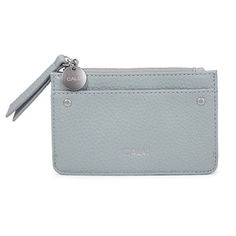 Billetera Tarjetero Sophie PU Dusty Verde Calu-1