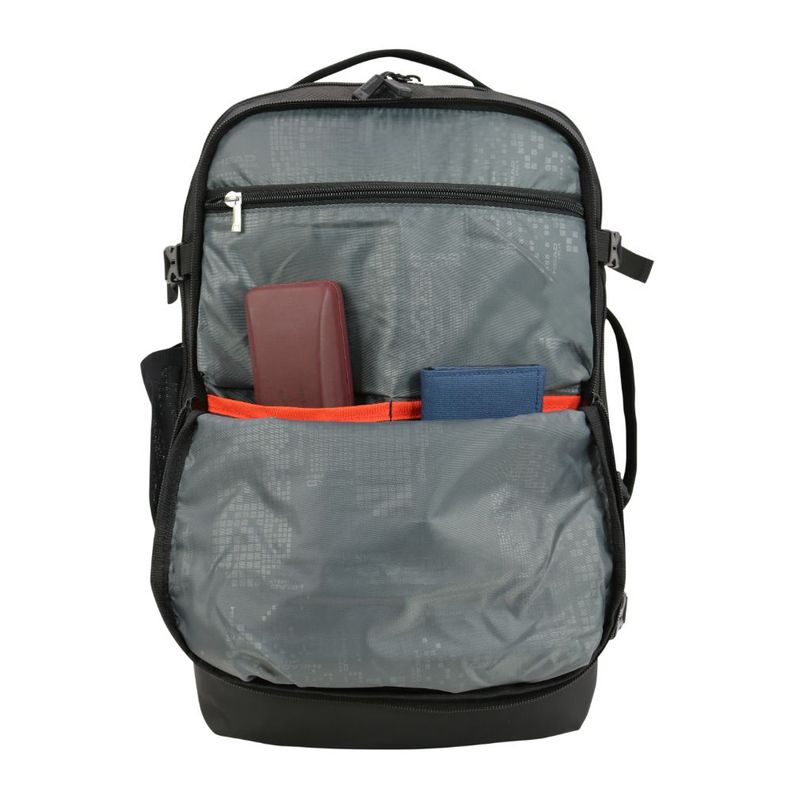 Mochila de Viaje Outback Cabina Reverse Negro Head-4