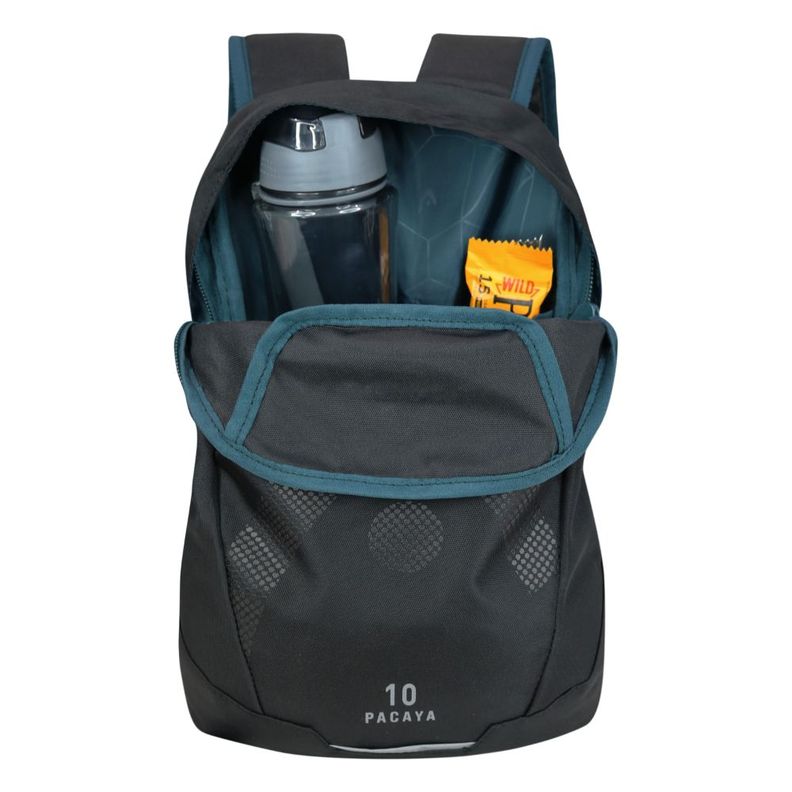Mochila Outdoor Camping Pacaya 10 Negro Petroleo Head-2
