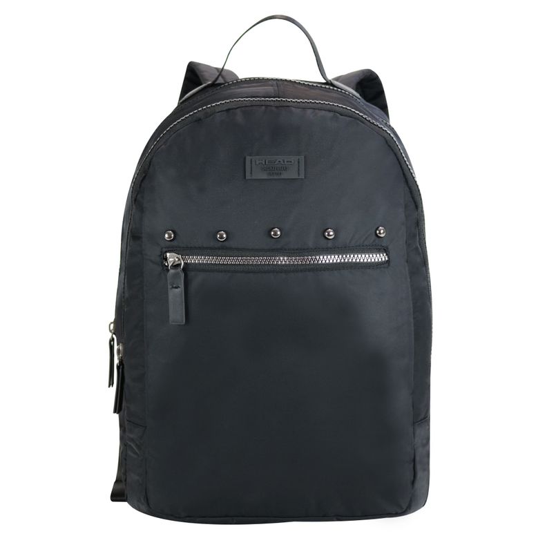 Mochila Ejecutiva Cloud Mujer Negra PU Head-1