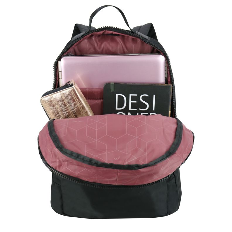 Mochila Ejecutiva Cloud Mujer Negra PU Head-2