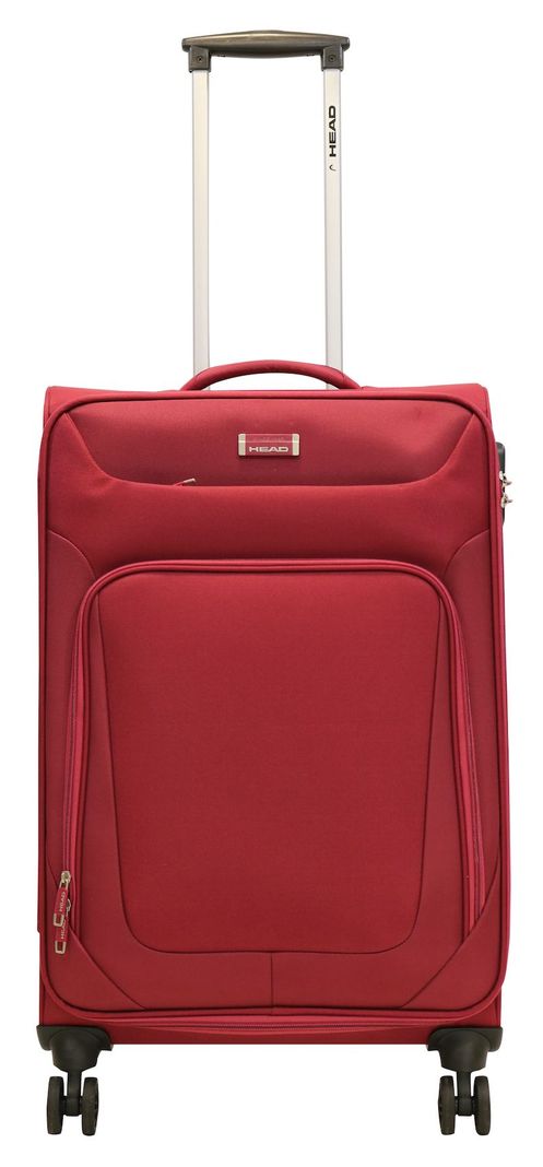 Maleta Blanda Madrid M 8 Ruedas Rojo Head-1