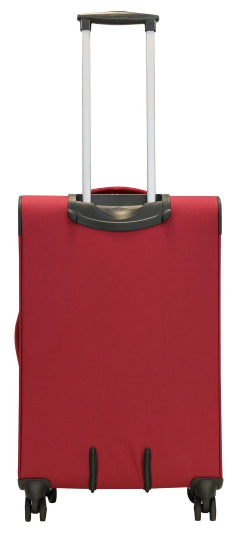 Maleta Blanda Madrid M 8 Ruedas Rojo Head-3