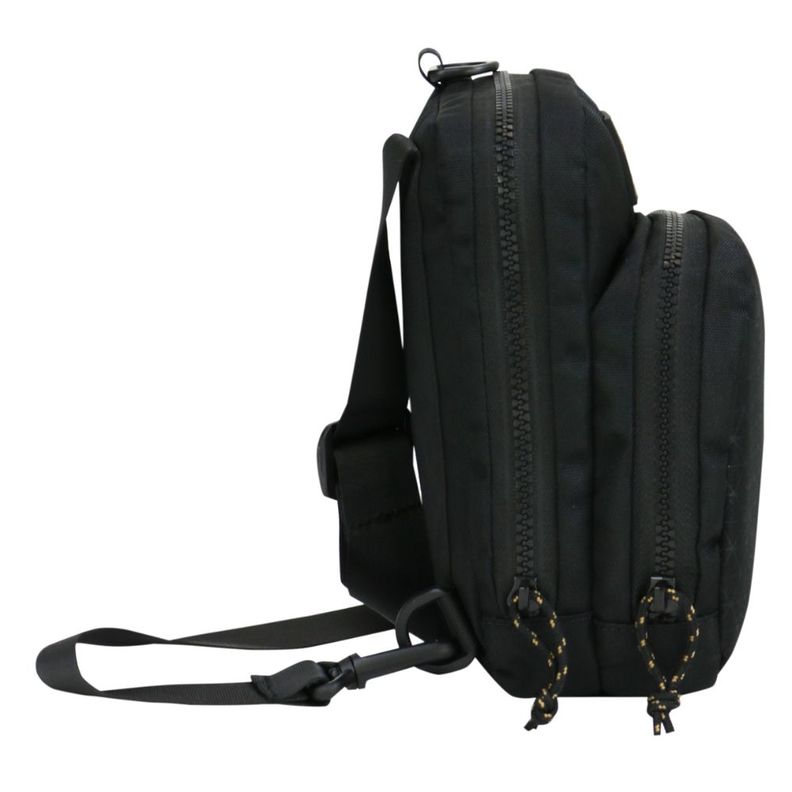 Bolso Porta Documentos Vip Rombos Negro Head-4
