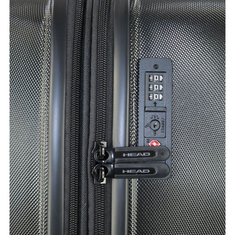 Maleta Rígida New Toledo L Con Expandible Y Tsa Negro Head-6