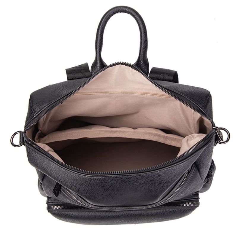 Mochila Cartera Mujer New Monstera Negro Calu-2