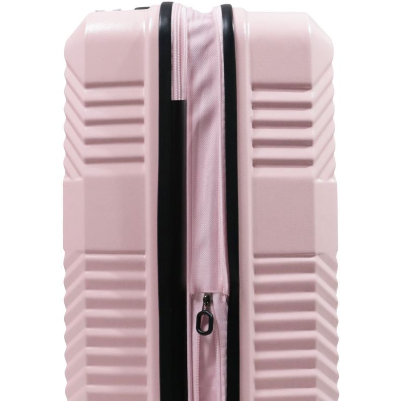 Maleta Tokio L Organizadores Expandible Tsa Rosado Head-4