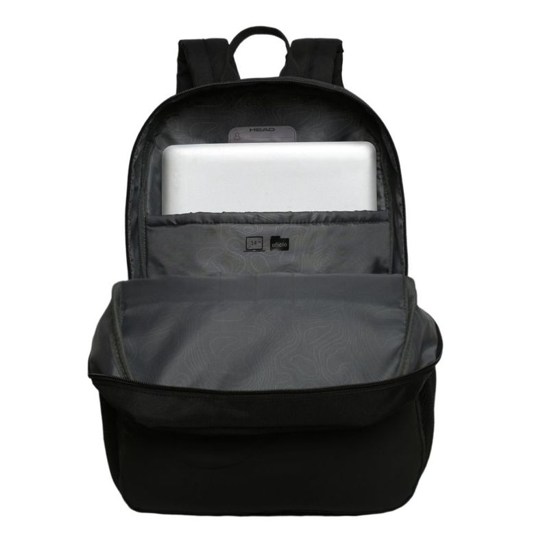 Mochila Engomada Carens Reverse Negro Head-3
