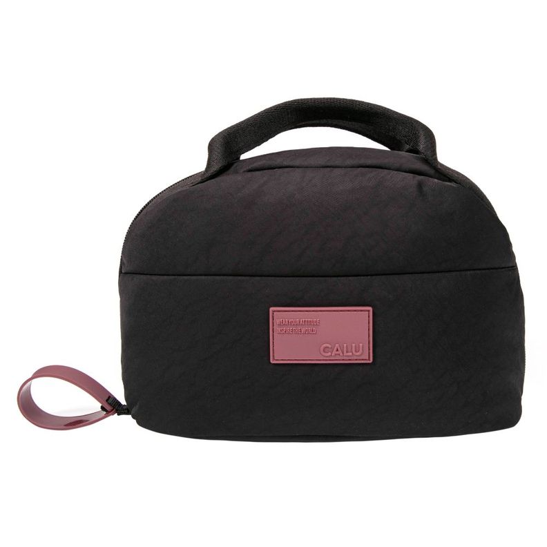 Neceser Acolchado Parma Negro Calu-1