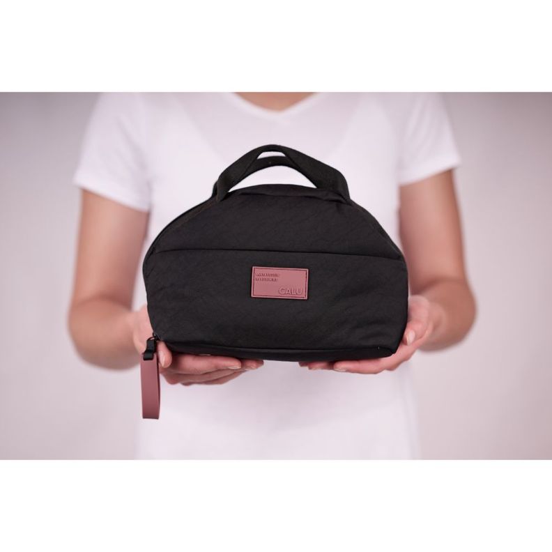 Neceser Acolchado Parma Negro Calu-6