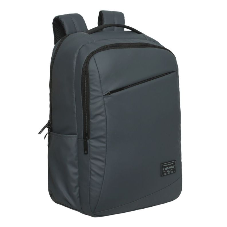 Mochila Ejecutivas Engomada Camiq Reverse Gris Head-0