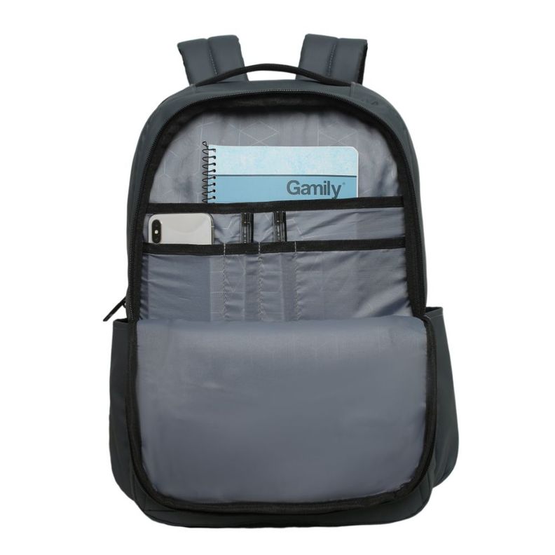 Mochila Ejecutivas Engomada Camiq Reverse Gris Head-3