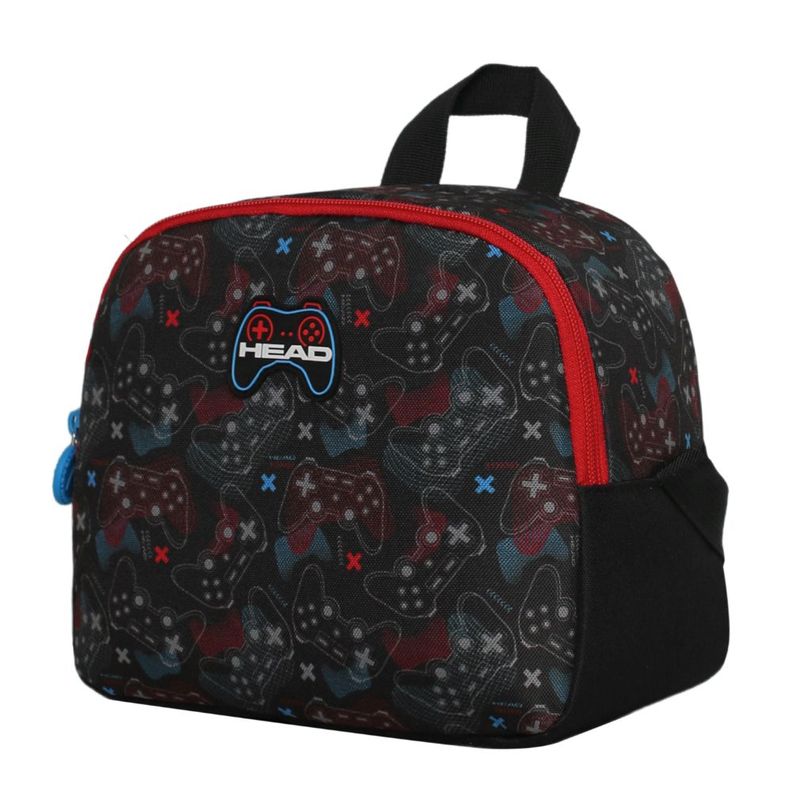 Pack Kids Escolar Future Gamer Negro Head-2