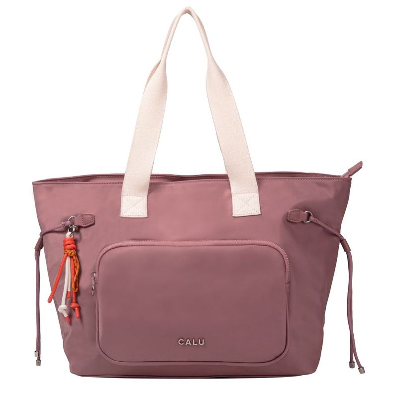 Cartera Tote Amplia Ginger Palo rosa Calu-1