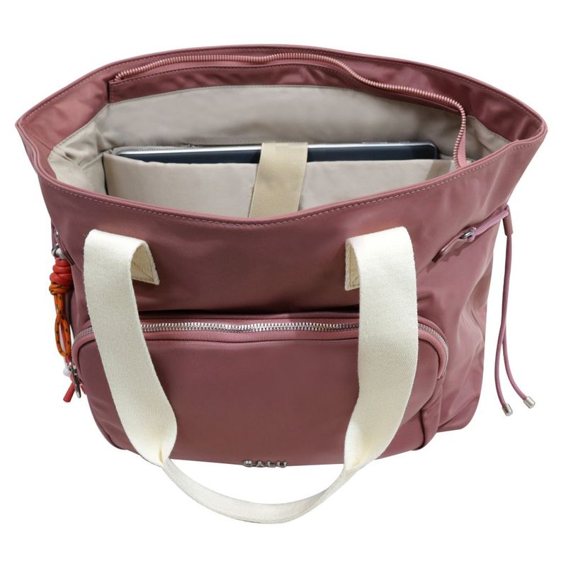 Cartera Tote Amplia Ginger Palo rosa Calu-2