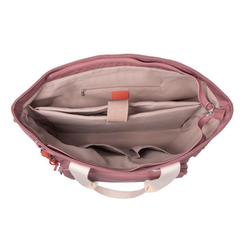 Cartera Tote Amplia Ginger Palo rosa Calu-3