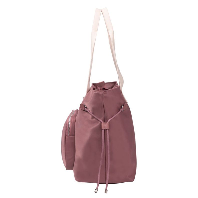 Cartera Tote Amplia Ginger Palo rosa Calu-4