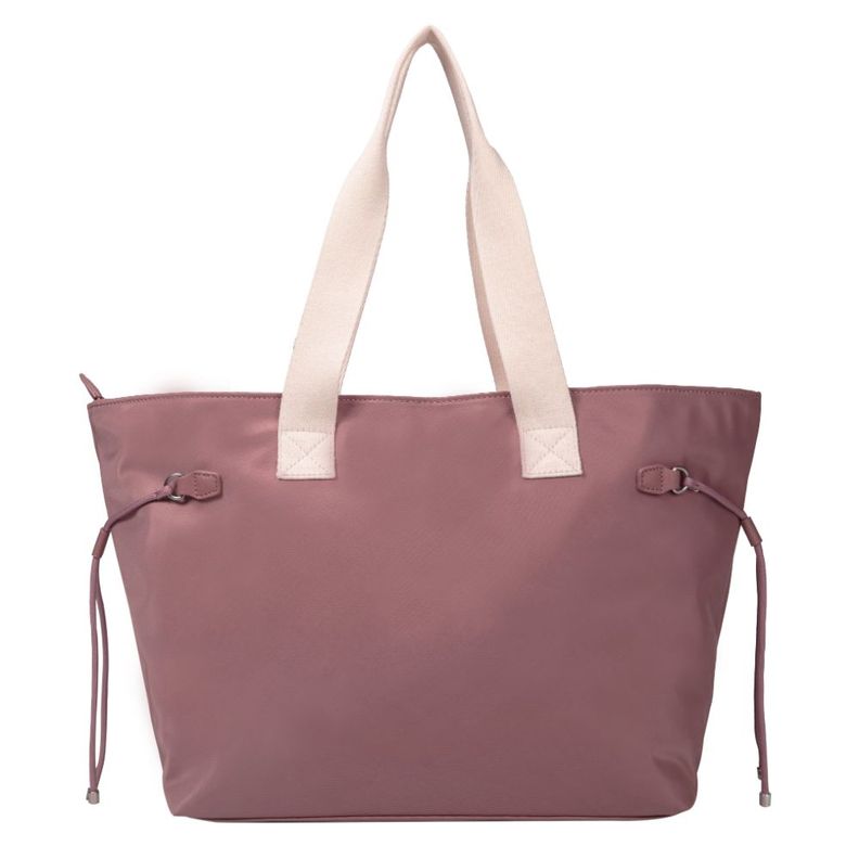 Cartera Tote Amplia Ginger Palo rosa Calu-5
