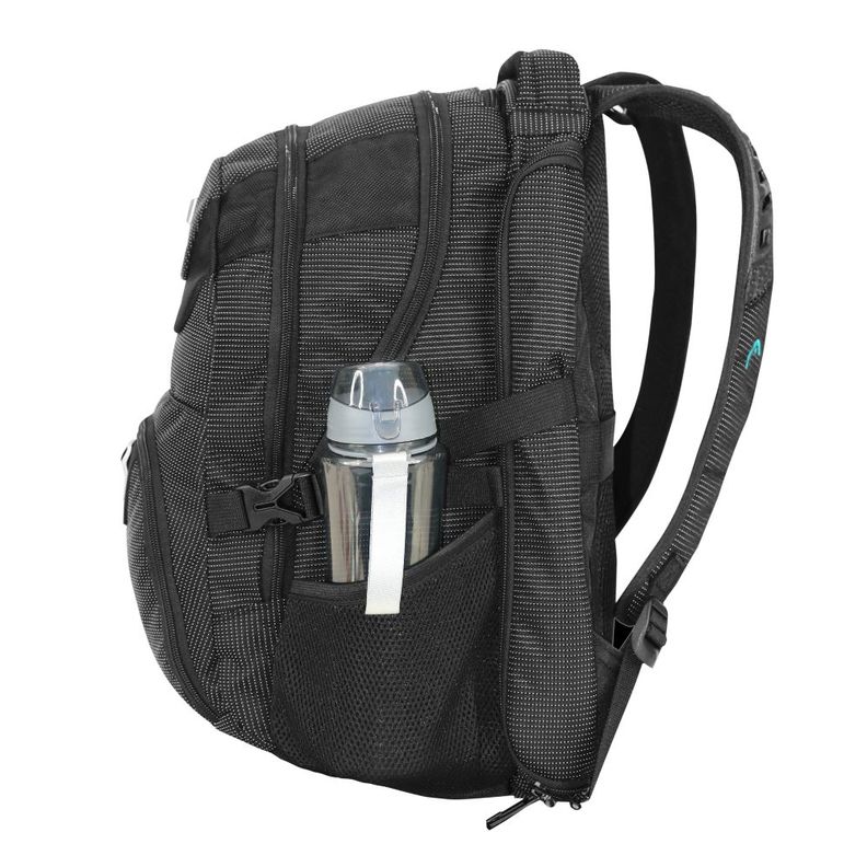 Mochila Porta Laptop New Q7 40L Twin Tone Negro Head-6