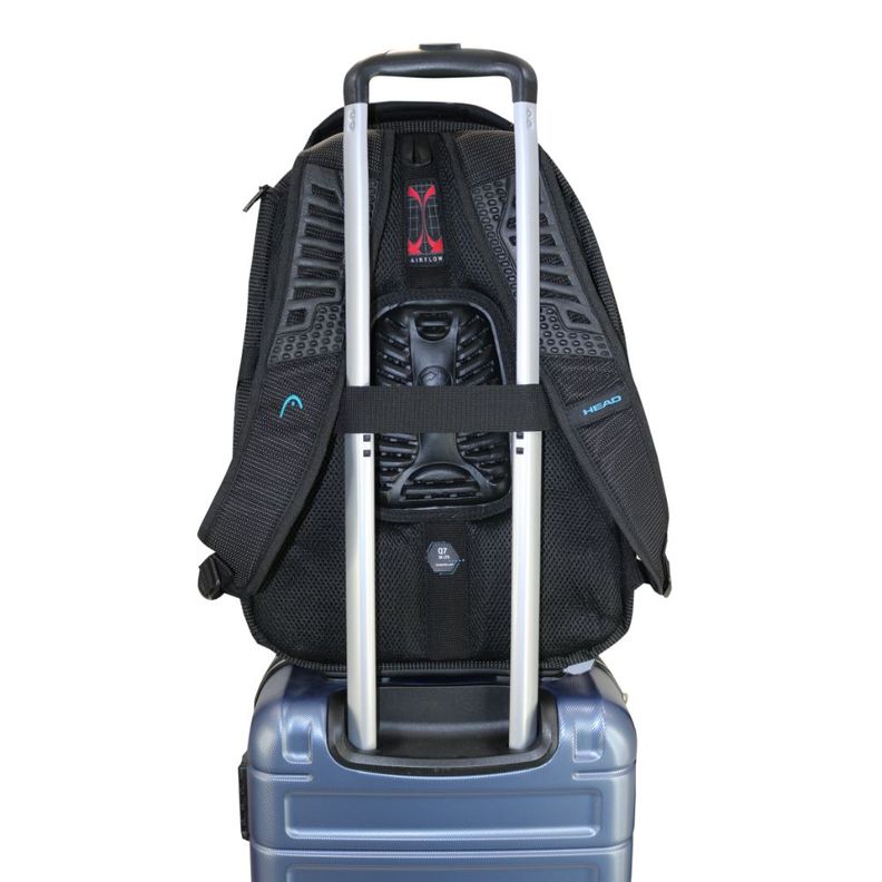 Mochila Porta Laptop New Q7 40L Twin Tone Negro Head-7