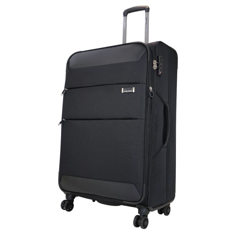 Maleta Blanda Expandible con TSA Londres L Negro Head-0